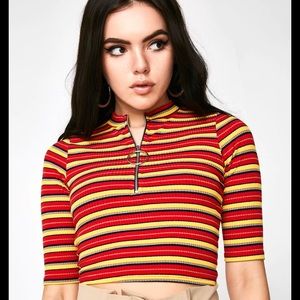Nobody Compares Stripe Top by DK